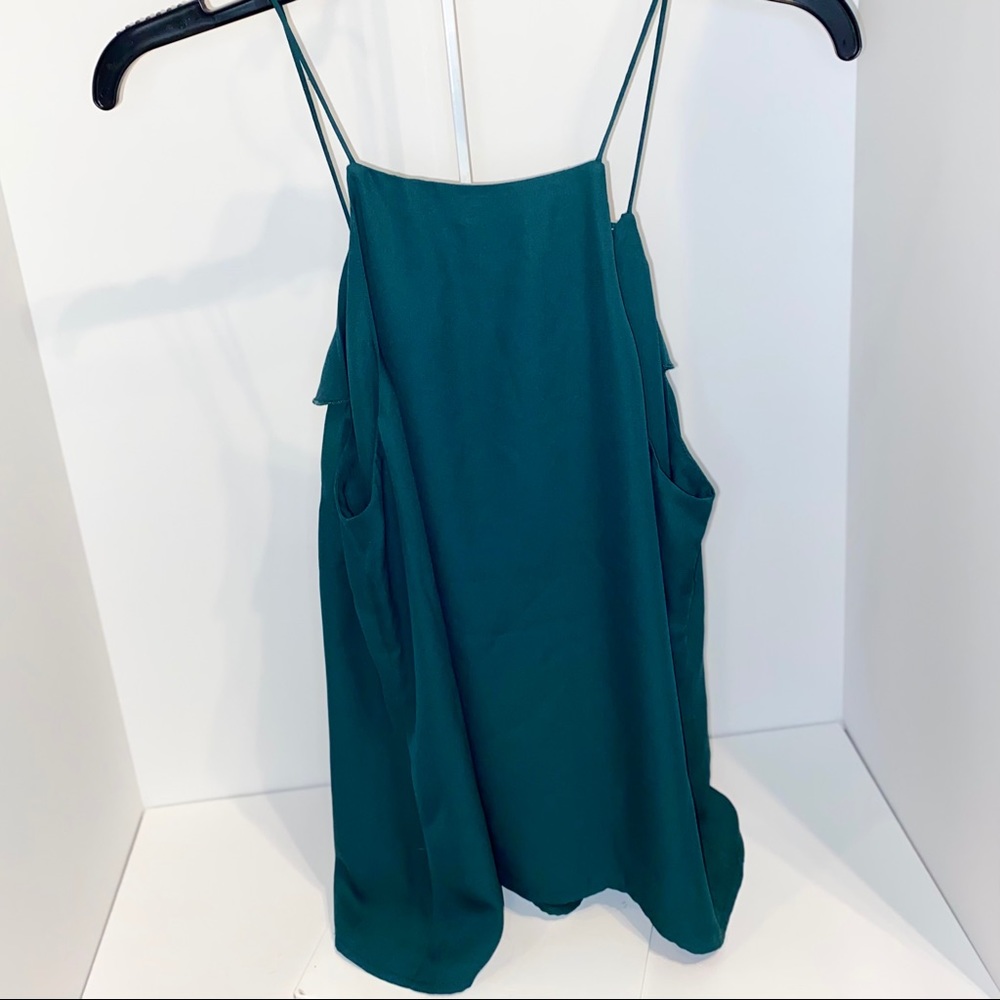 WAYF Lace-Up Ruffle Cami - Picture 4 of 6